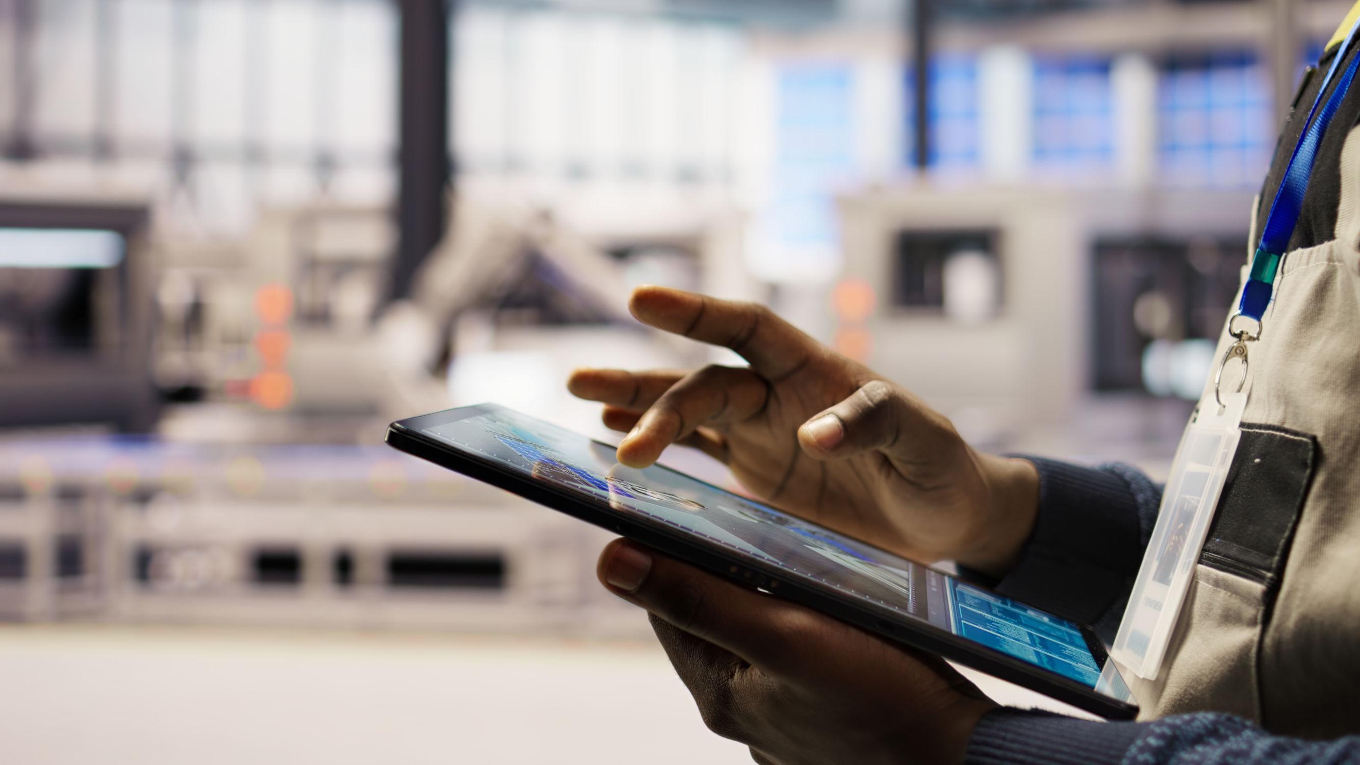 Factory operator with supervisor review quality.