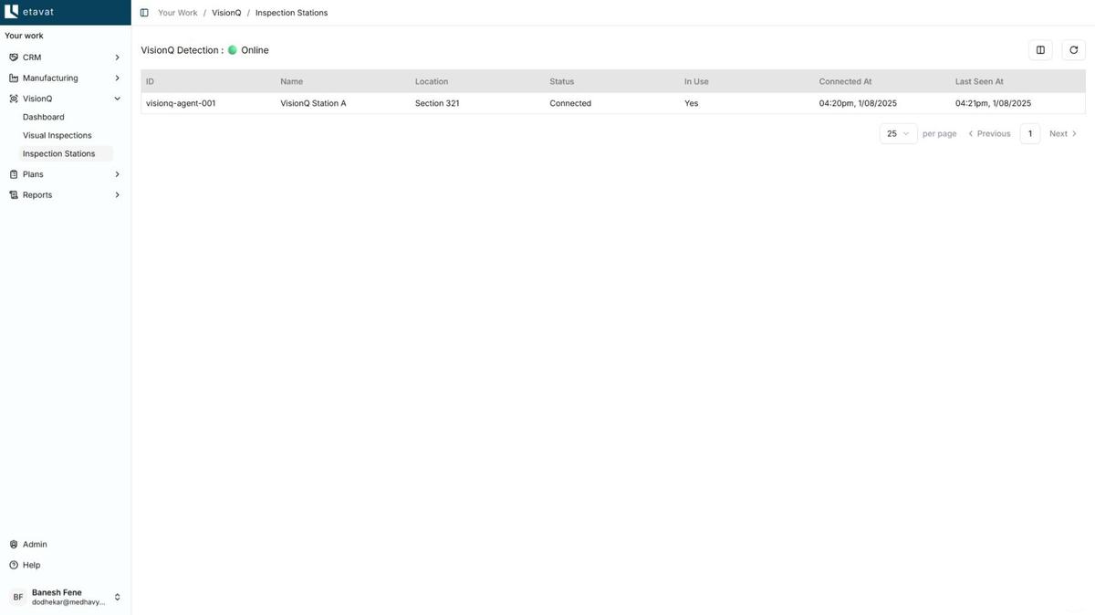 Etavat VisionQ Screenshot