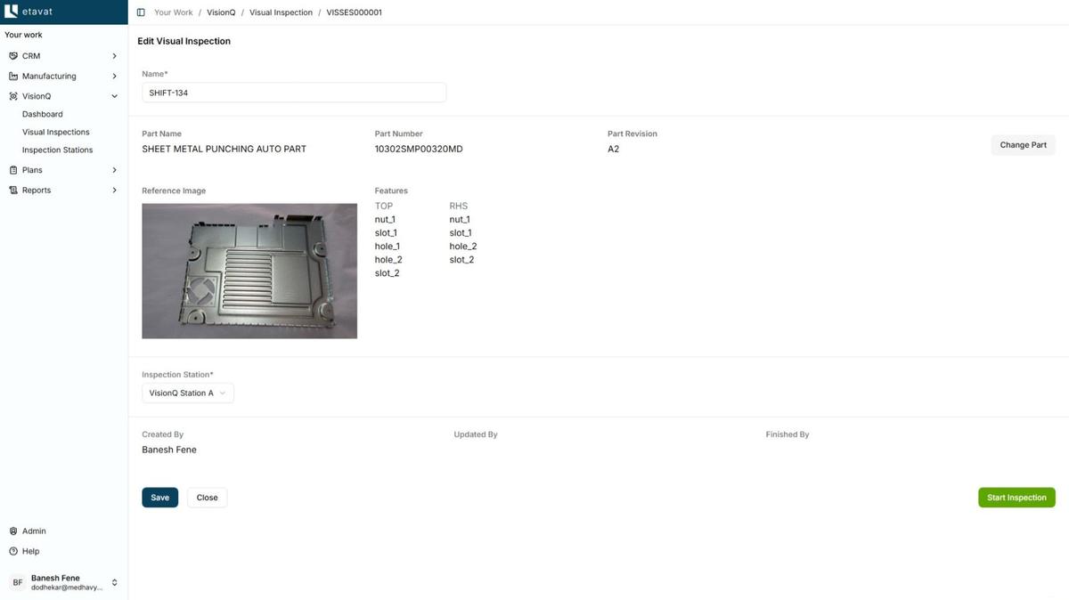 Etavat VisionQ Screenshot